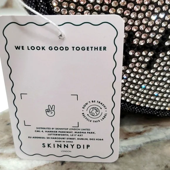 NWT: DISNEY × SKINNYDIP THE NIGHTMARE BEFORE CHRISTMAS (JACK) • CROSSBODY BAG - Picture 7 of 10